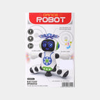 Dancing Robot Toy for Kids - Music & LED Lights