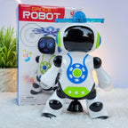 Dancing Robot Toy for Kids - Music & LED Lights